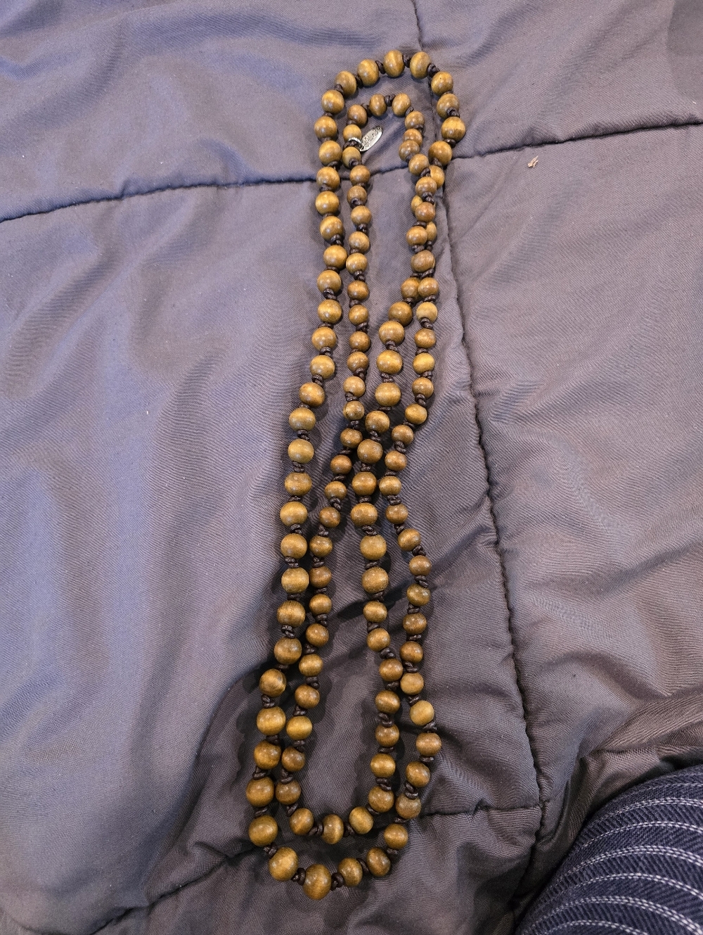 Plunder Wooden Bead Necklace in Brown - Women's Jewelry